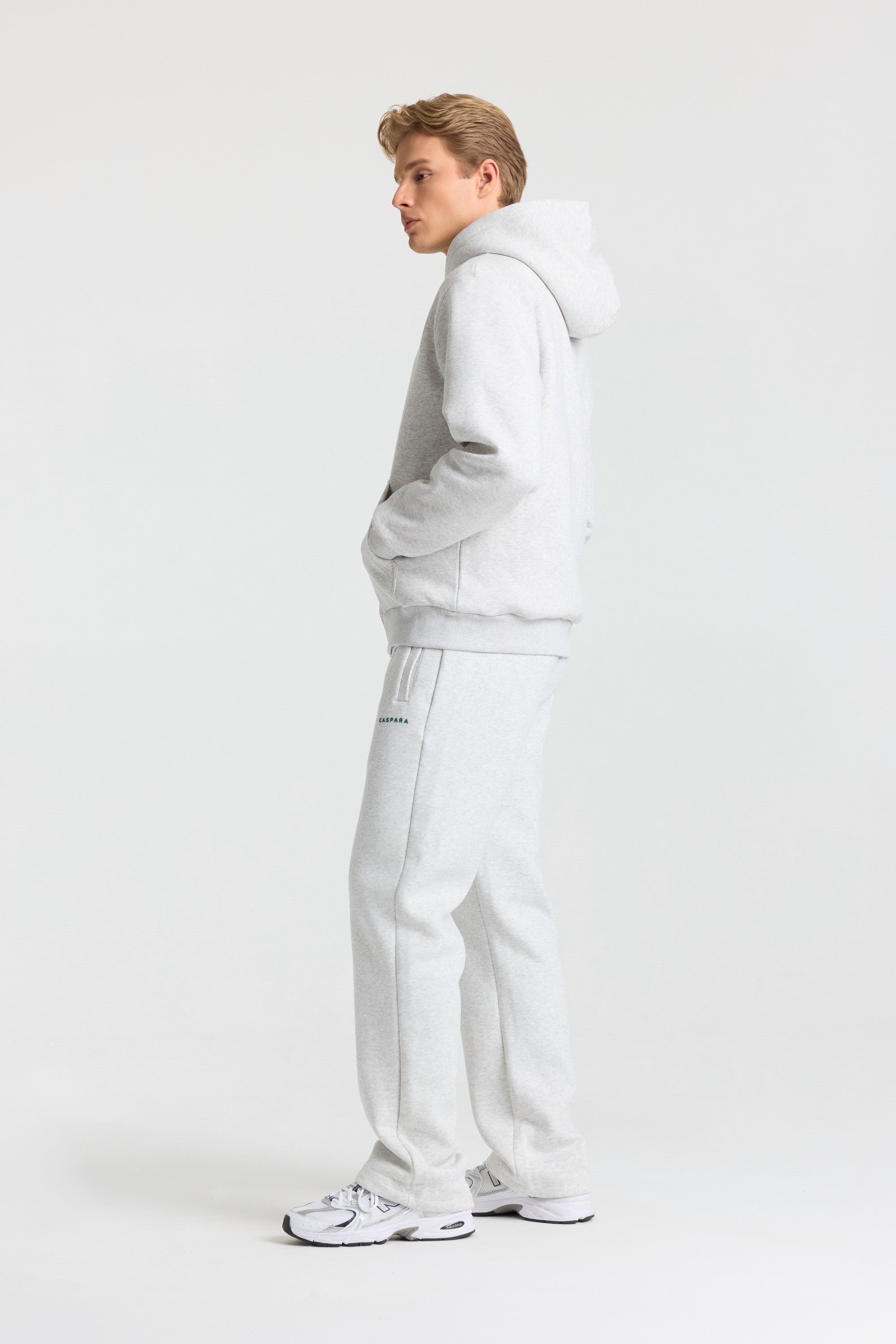 M. Cosmo Zip Hoodie - Grey melange